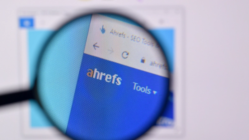 Ahrefs website under the looking glass